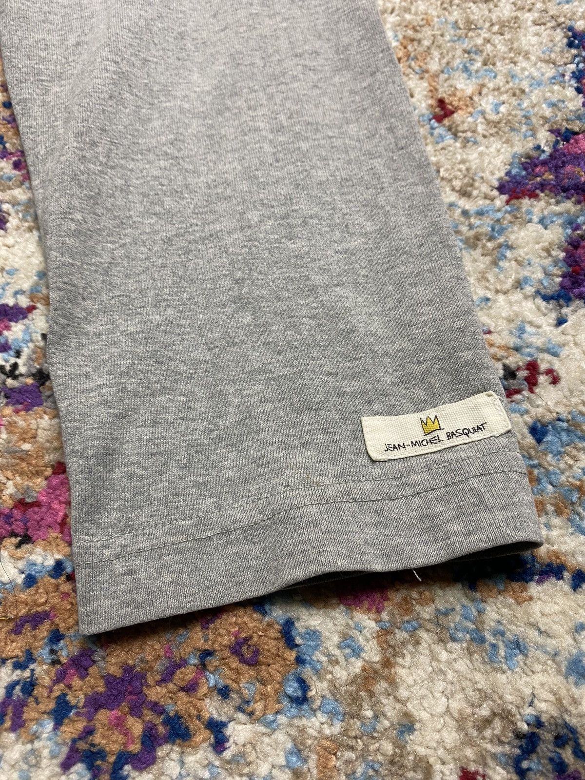 Jean-Michel Basquiat × Uniqlo Uniqlo X Jean Michel Basquiat Rat Formula LS T Shirt Size US L / EU 52-54 / 3 - 7 Thumbnail