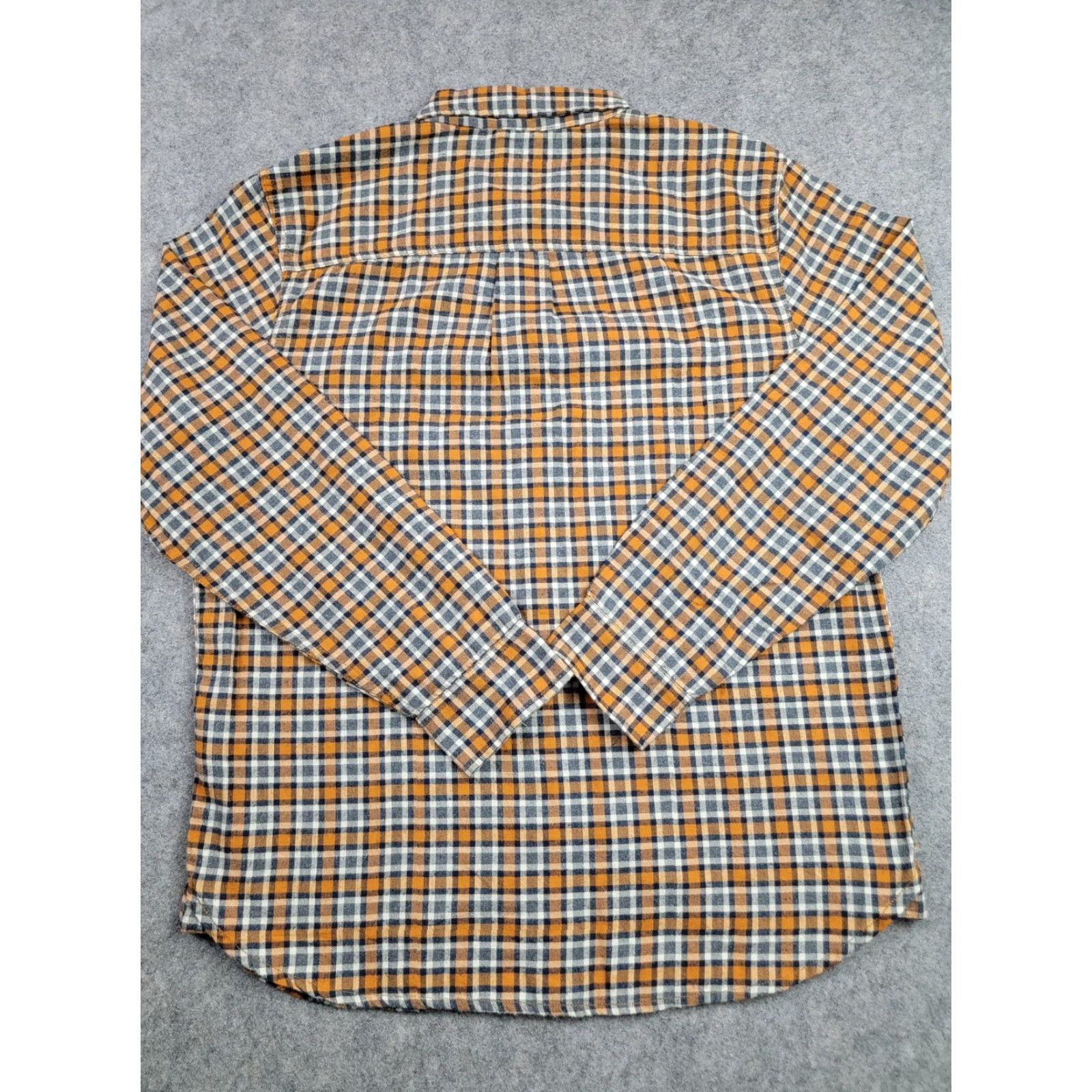 Prana prAna Los Feliz Flannel Shirt Mens Medium Pecan Pie Plaid Organic Cotton NWT Size US M / EU 48-50 / 2 - 6 Thumbnail