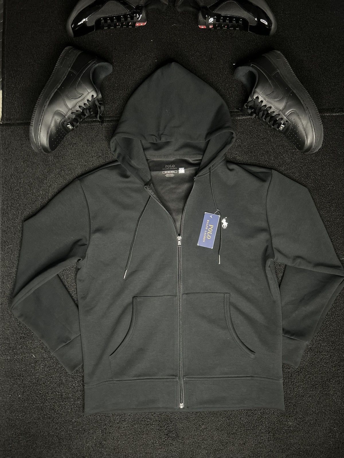 Polo Ralph Lauren Polo Ralph Lauren Men's Double-Knit Full-Zip Hoodie Size US M / EU 48-50 / 2 - 5 Thumbnail