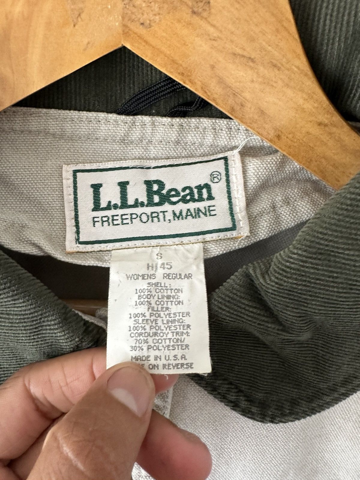 L.L. Bean Vintage 90’s LL Bean Chore Duck Jacket Size S / US 4 / IT 40 - 9 Thumbnail