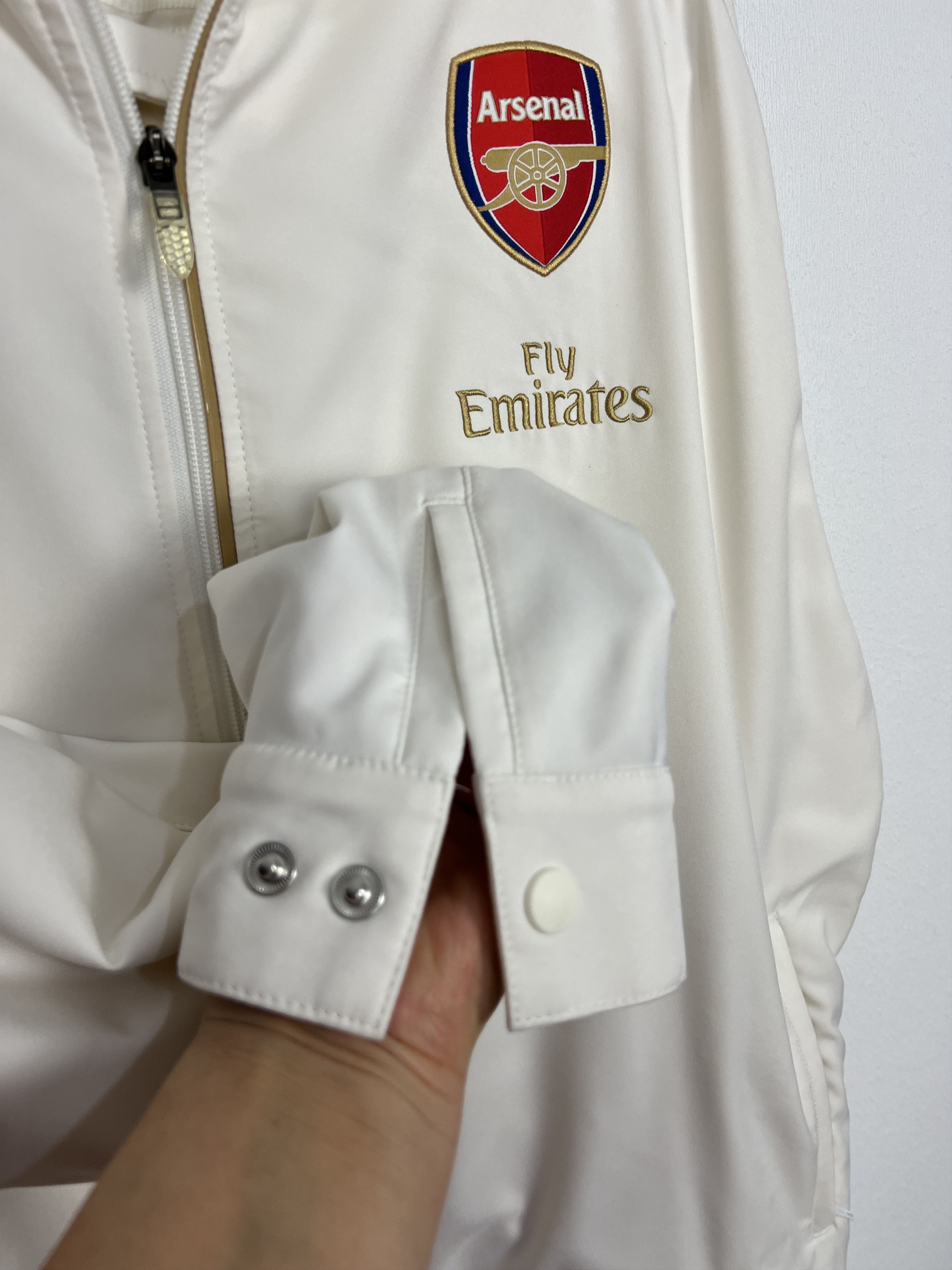 Nike Vintage Arsenal Football Jacket Soccer Track Top Gunners Size US XXL / EU 58 / 5 - 5 Thumbnail