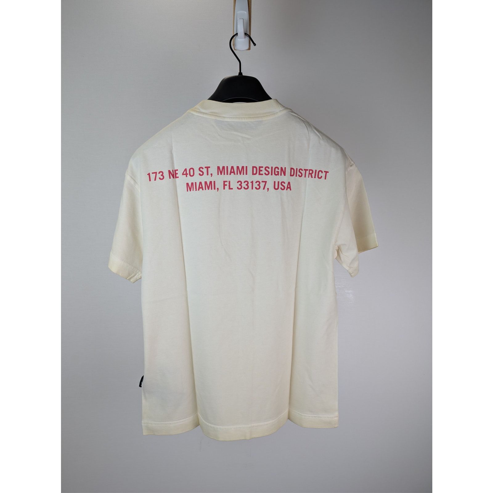 Palm Angels o1rshd1 Dos Miami T-Shirt in Off White / Fuch Size US S / EU 44-46 / 1 - 17 Thumbnail