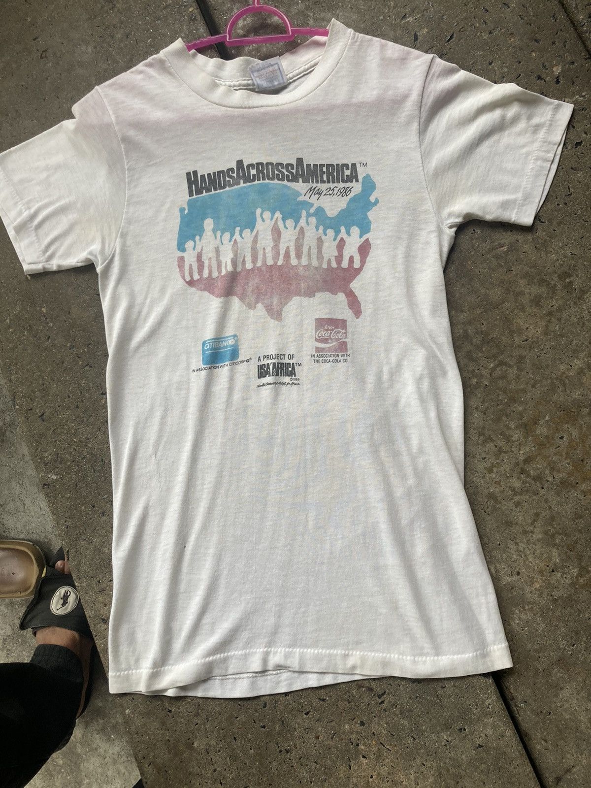 Vintage T-shirt HendAcrossAmerica 80s