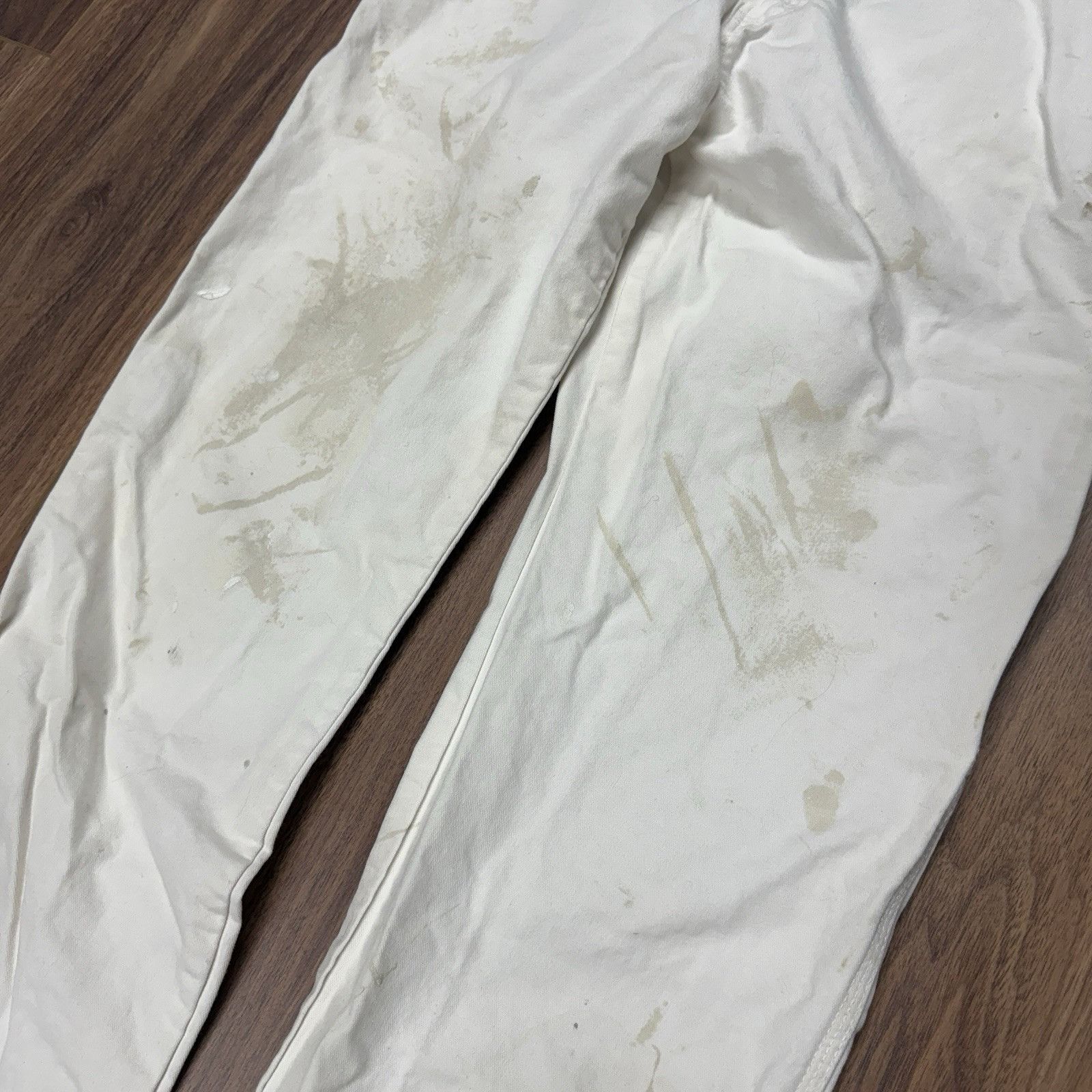 Dickies Dickies Painter Pants Mens 34x34 (32x32.5) White Carpenter W Size US 34 / EU 50 - 4 Thumbnail