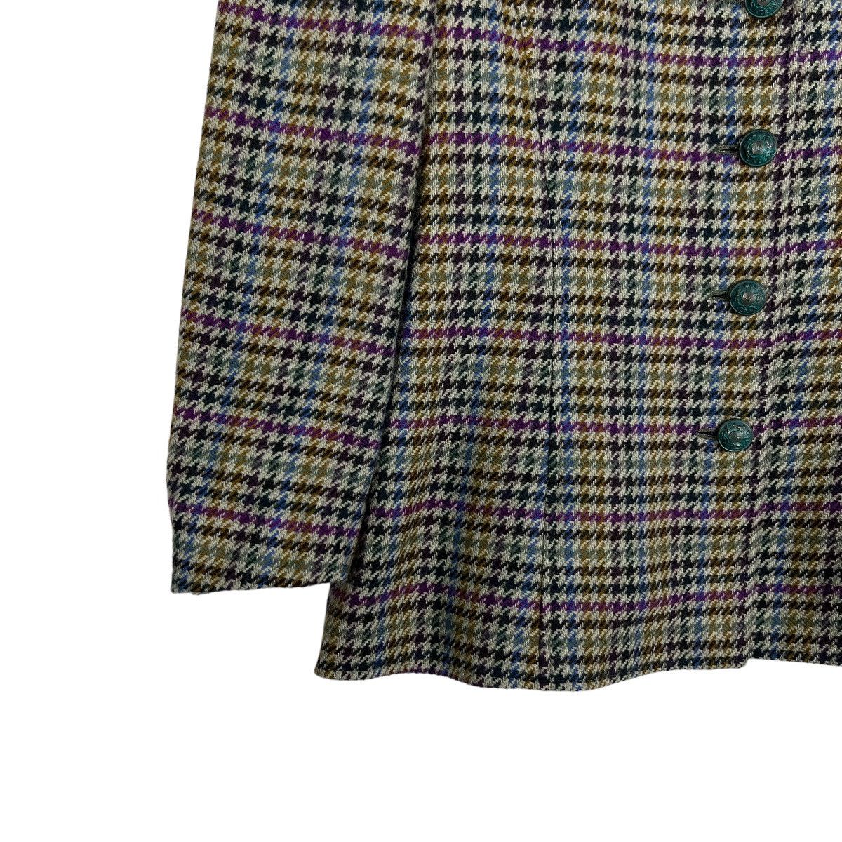 Aigner × Etienne Aigner 🔥 VINTAGE ETIENNE AIGNER TWEED WOOL BLAZER MADE IN GERMANY Size M / US 6-8 / IT 42-44 - 4 Thumbnail