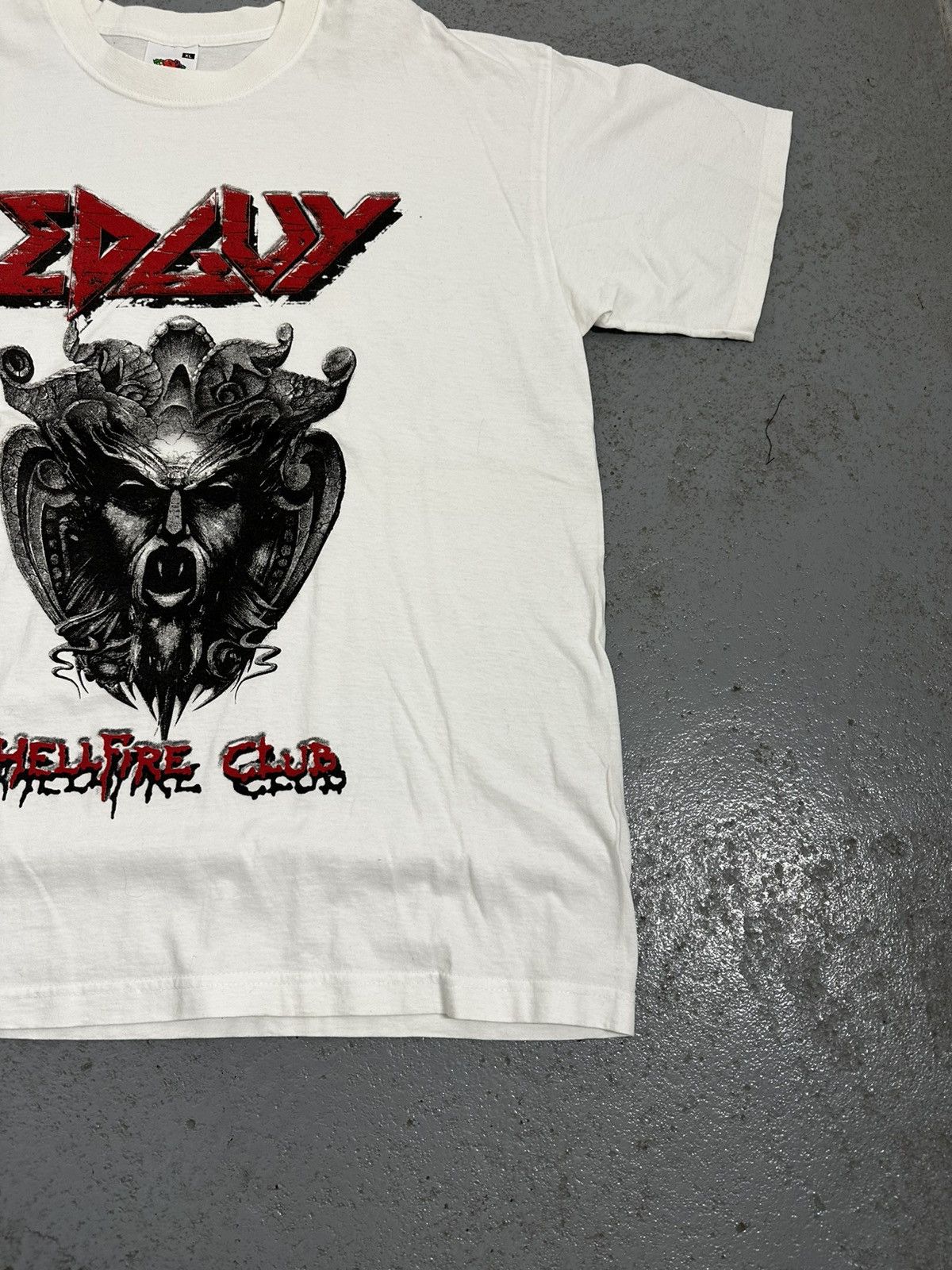 Band Tees Edguy Hellfire Club Rock T-Shirt Size US XL / EU 56 / 4 - 5 Thumbnail