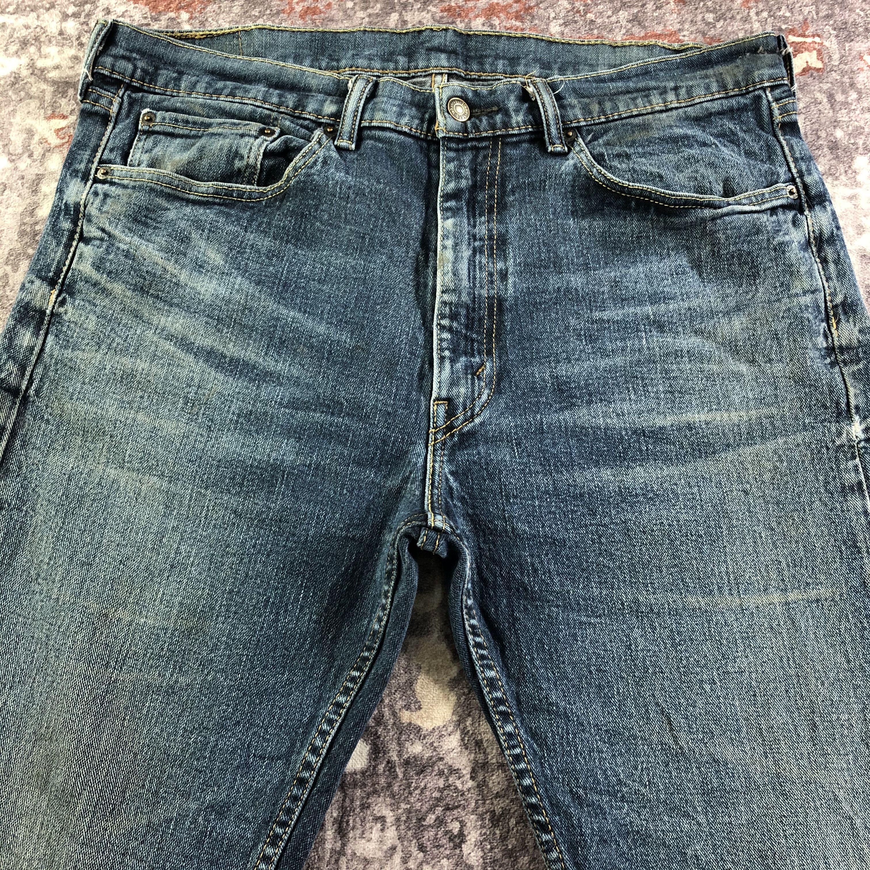 Levi's × Vintage Vintage Blue Wash Levis 505 Jeans-JM3487 Size US 37 - 3 Thumbnail