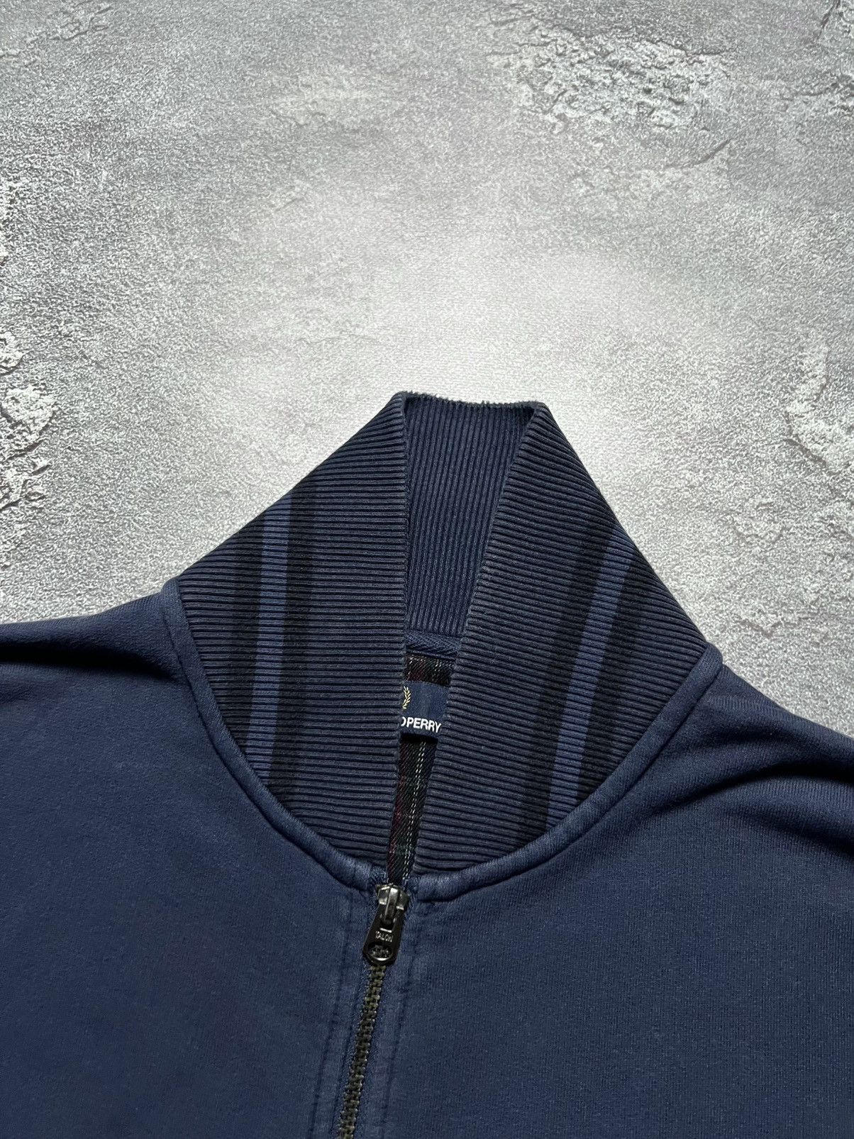 Fred Perry Vintage Fred Perry Track Jacket Zip Hoodie Big Logo Casual L Size US L / EU 52-54 / 3 - 4 Thumbnail