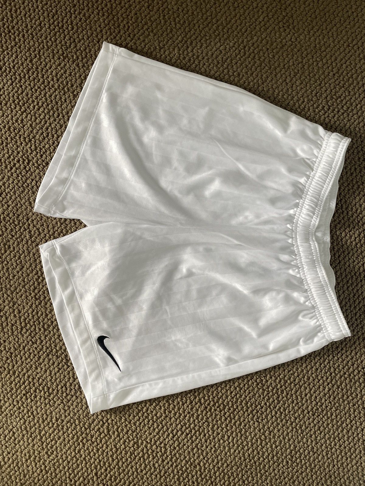 Nike white Soccer Shorts