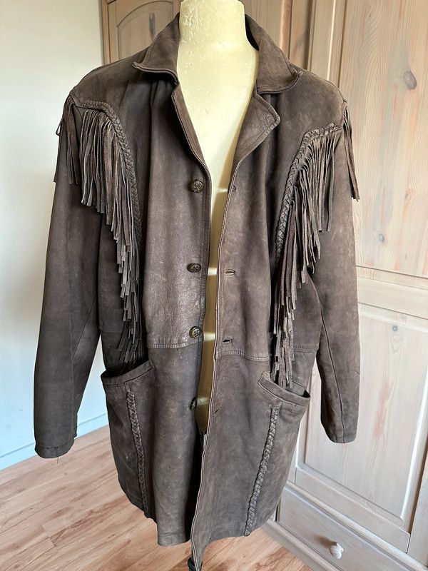 Other coat vintage leather oversize XL Size XL / US 12-14 / IT 48-50 - 3 Thumbnail