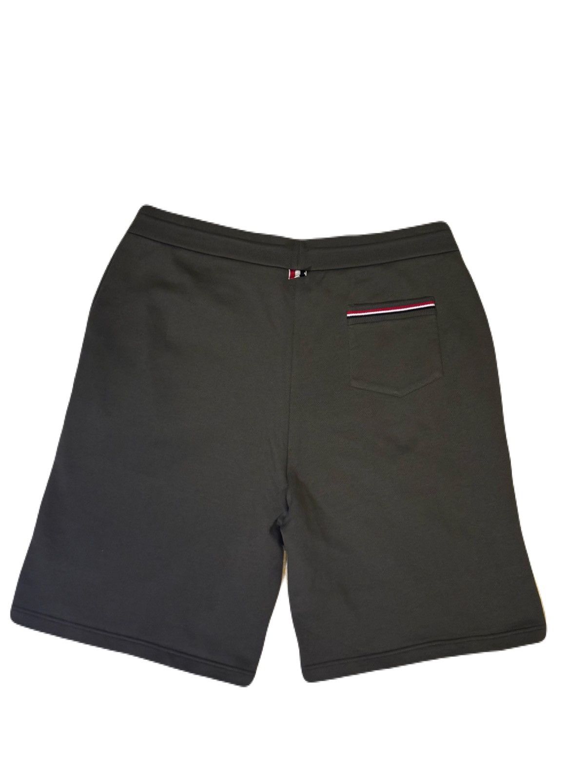 Thom Browne SZ 5 Thom Browne Mid Thigh Sweatshorts W/ RWB Patch Pkt, NWT Size US 36 / EU 52 - 2 Thumbnail