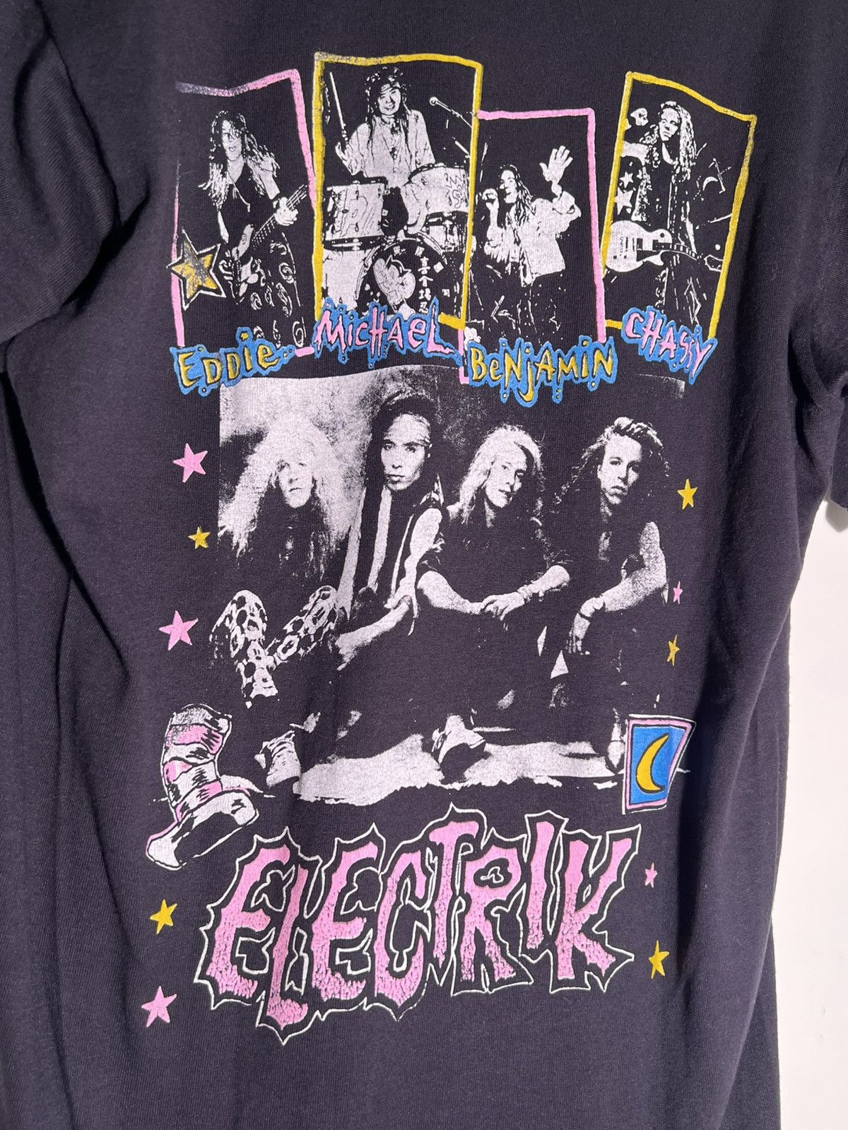 Band Tees 80’s 90’s VTG Vintage Electrik Harmony Rock Band Retro Shirt Size US S / EU 44-46 / 1 - 7 Thumbnail