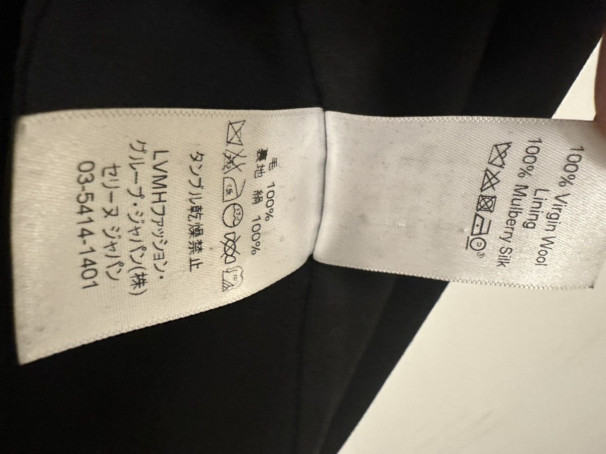 Celine Celine Phoebe Philo Egg Crombie Coat Black 36 Size XS / US 0-2 / IT 36-38 - 4 Thumbnail