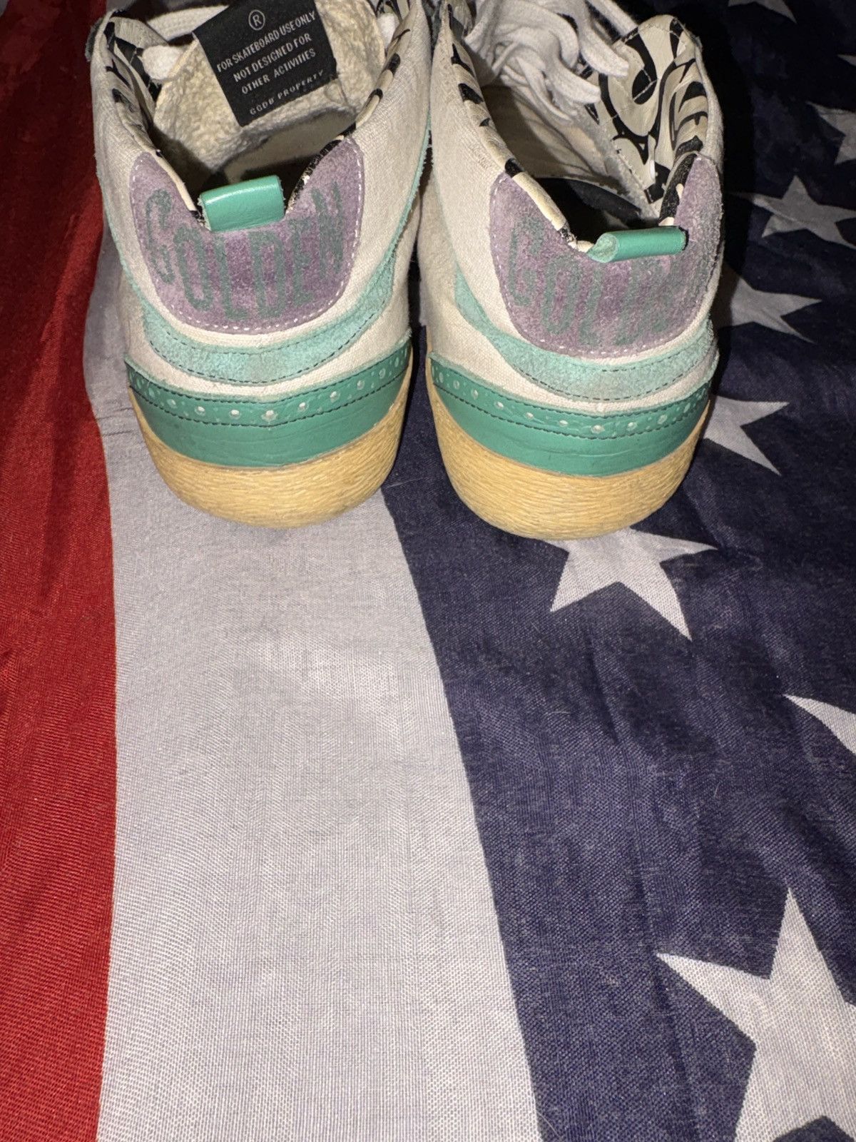 Golden Goose Golden Goose Mid Skate Shoes Size US 7.5 / EU 40-41 - 4 Thumbnail