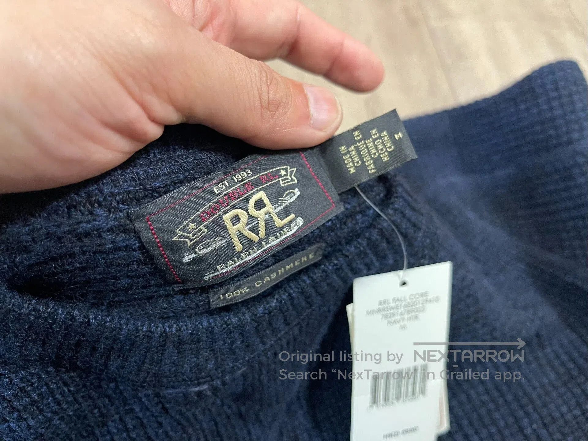 RRL Ralph Lauren RRL Cashmere Knit Sweater. Size US M / EU 48-50 / 2 - 5 Thumbnail
