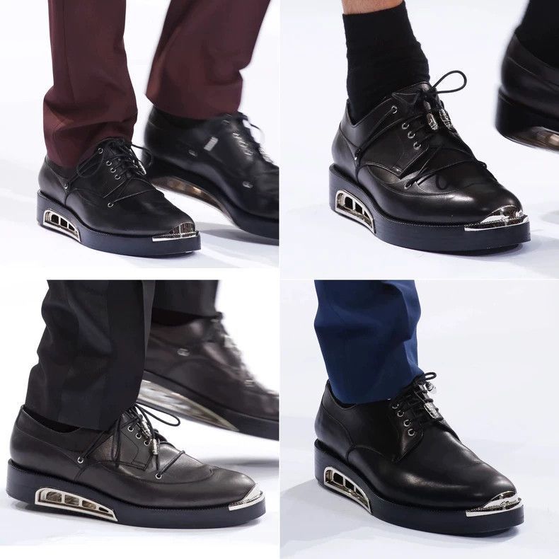 Dior Dior Iron Head ' Broken Leather Shoes-2506 Size US 9.5 / EU 42-43 - 3 Thumbnail
