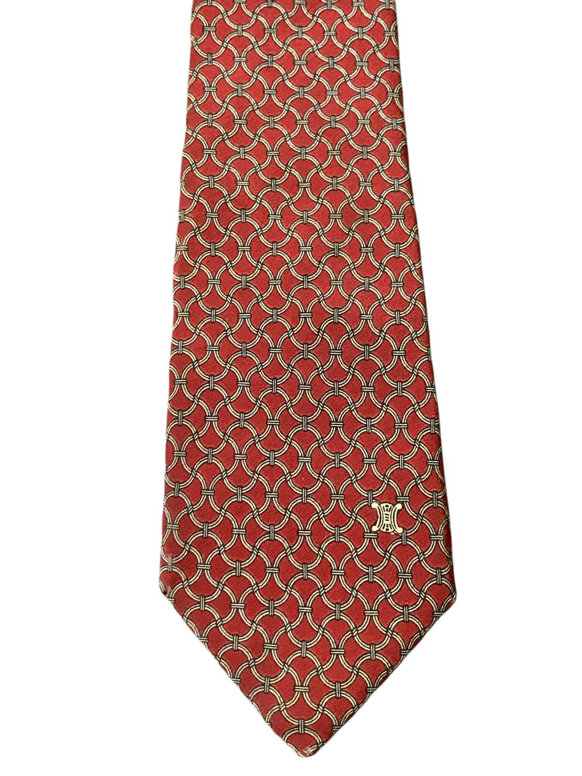 Celine × Designer Rare Design Vintage Celine Paris Ties Size ONE SIZE - 7 Thumbnail