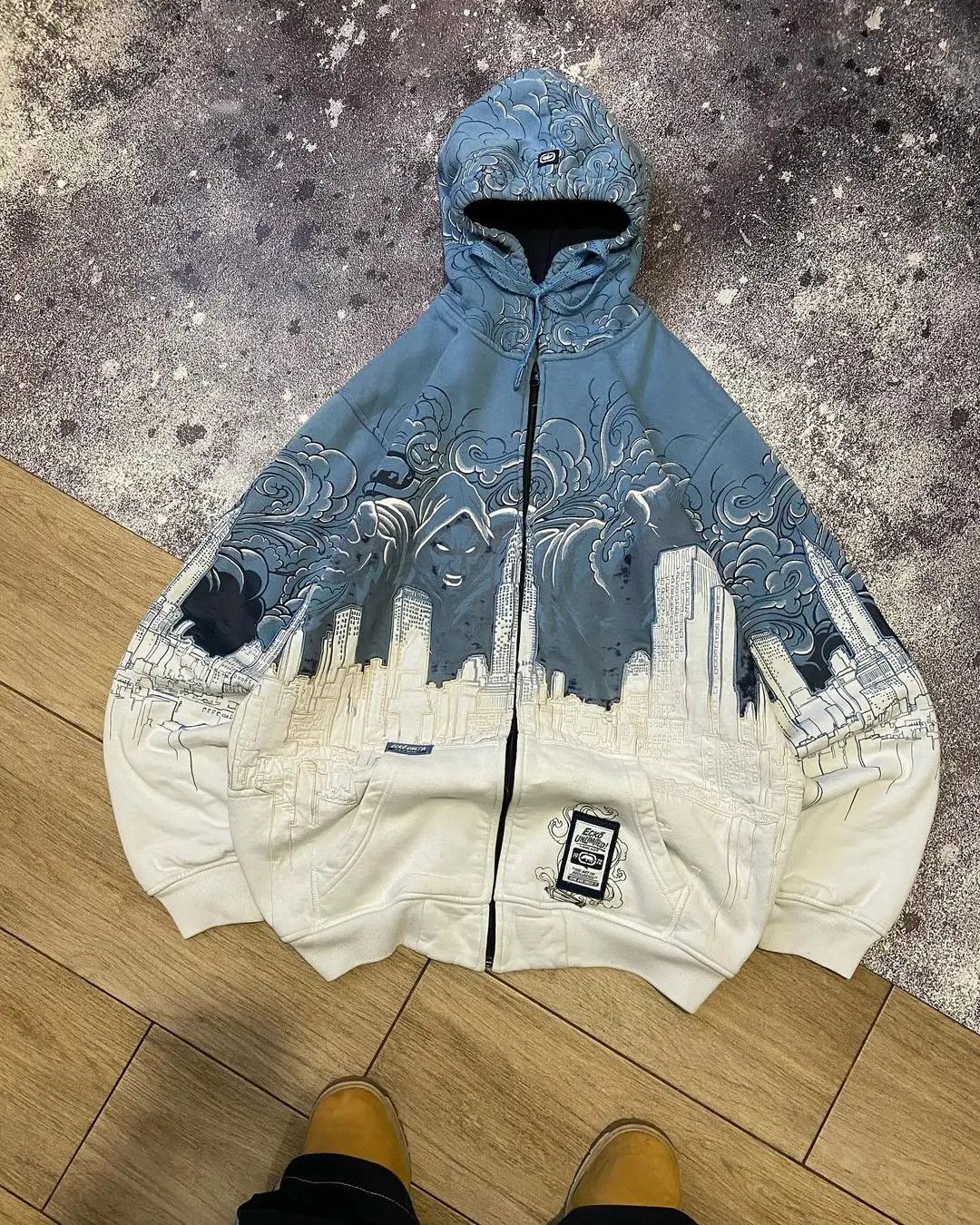 Y2k Comfortable Printed Hoodie