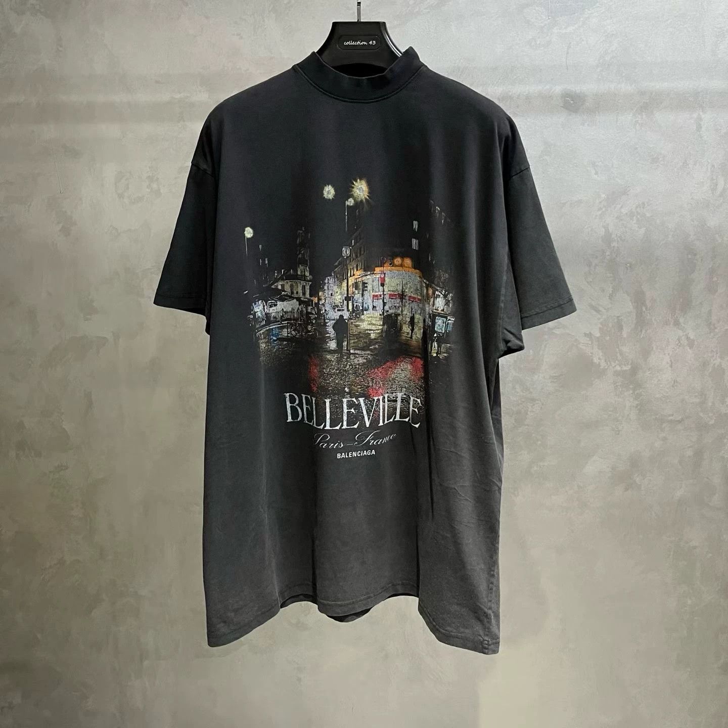 Balenciaga Balenciaga Belleville Paris Graphic T-Shirt Size 1 