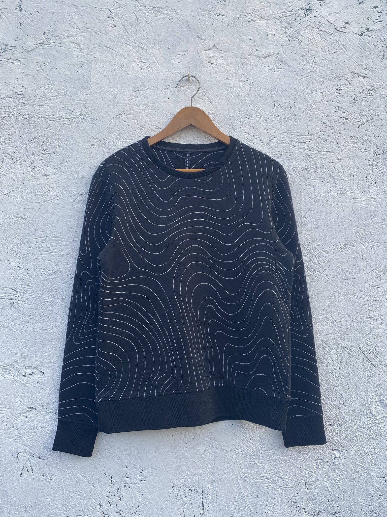 Black Barrett F/W 16 Embroidered Illusion Sweater Size US M / EU 48-50 / 2 - 2 Thumbnail