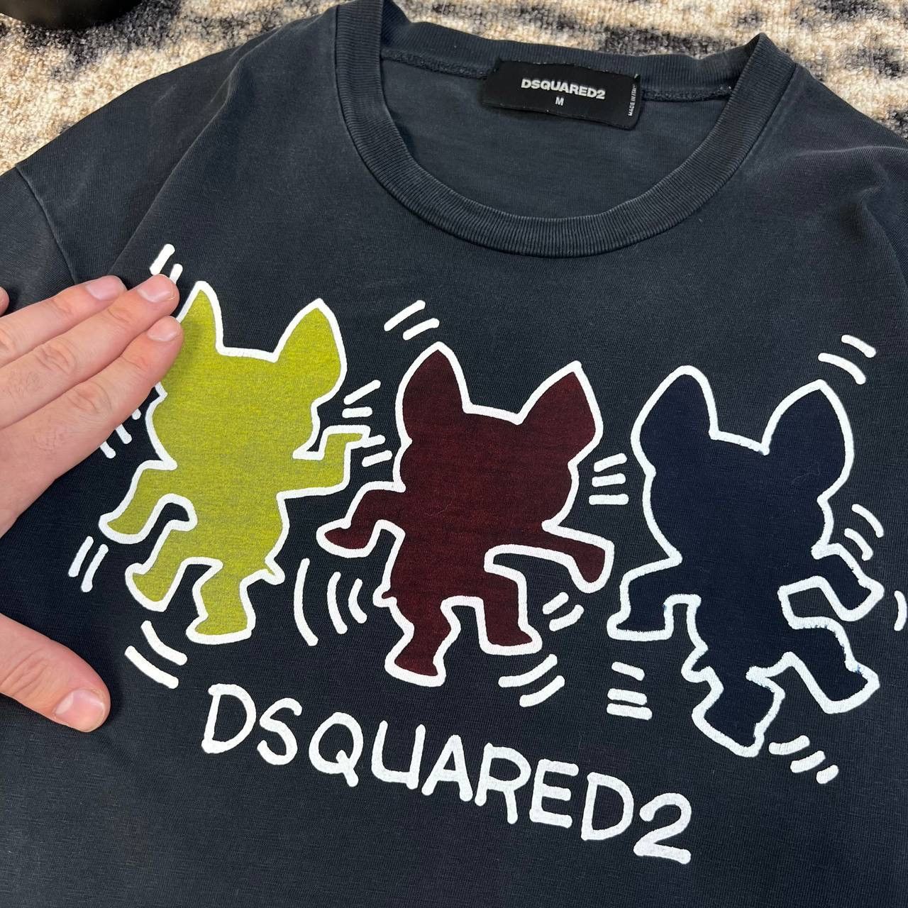 Dsquared2 Dsquared2 Luxury Big Cartoon Style Logo T-Shirt 1TS14 Size US M / EU 48-50 / 2 - 3 Thumbnail