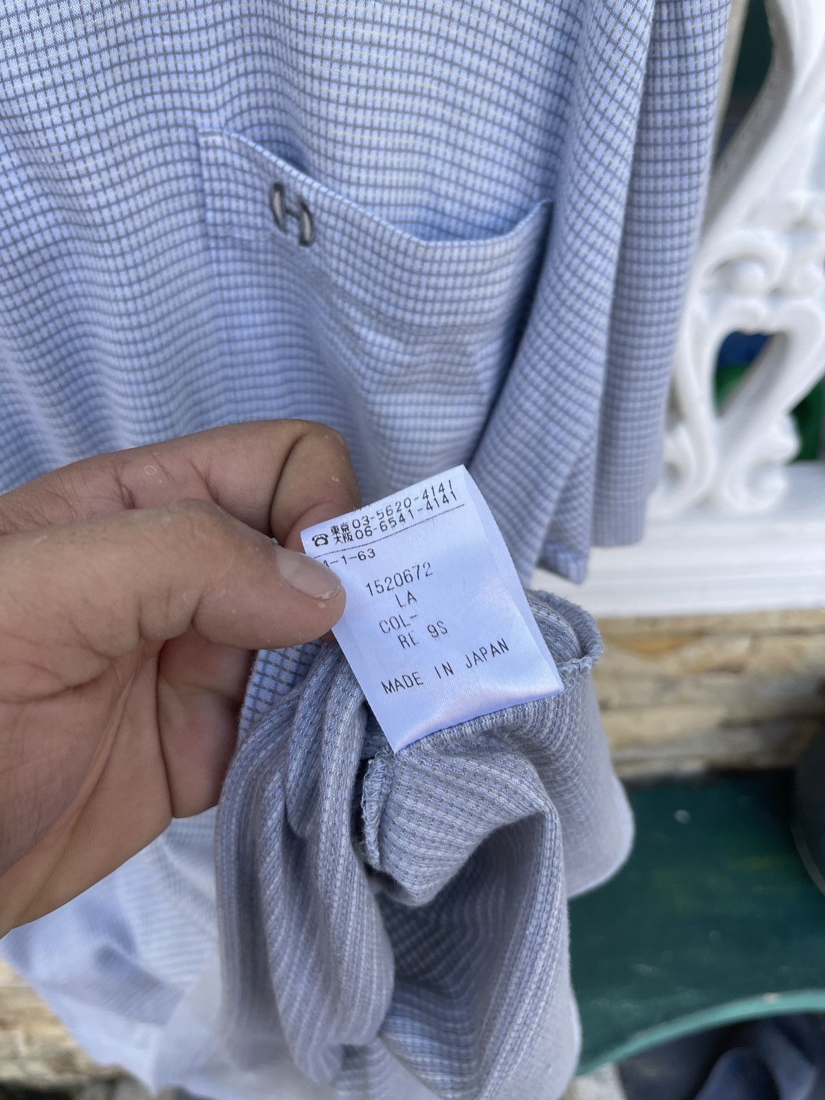 Celine Last Drop🔥Rare🔥Vintage CELINE Paris Pocket T-Shirt Size US L / EU 52-54 / 3 - 9 Thumbnail