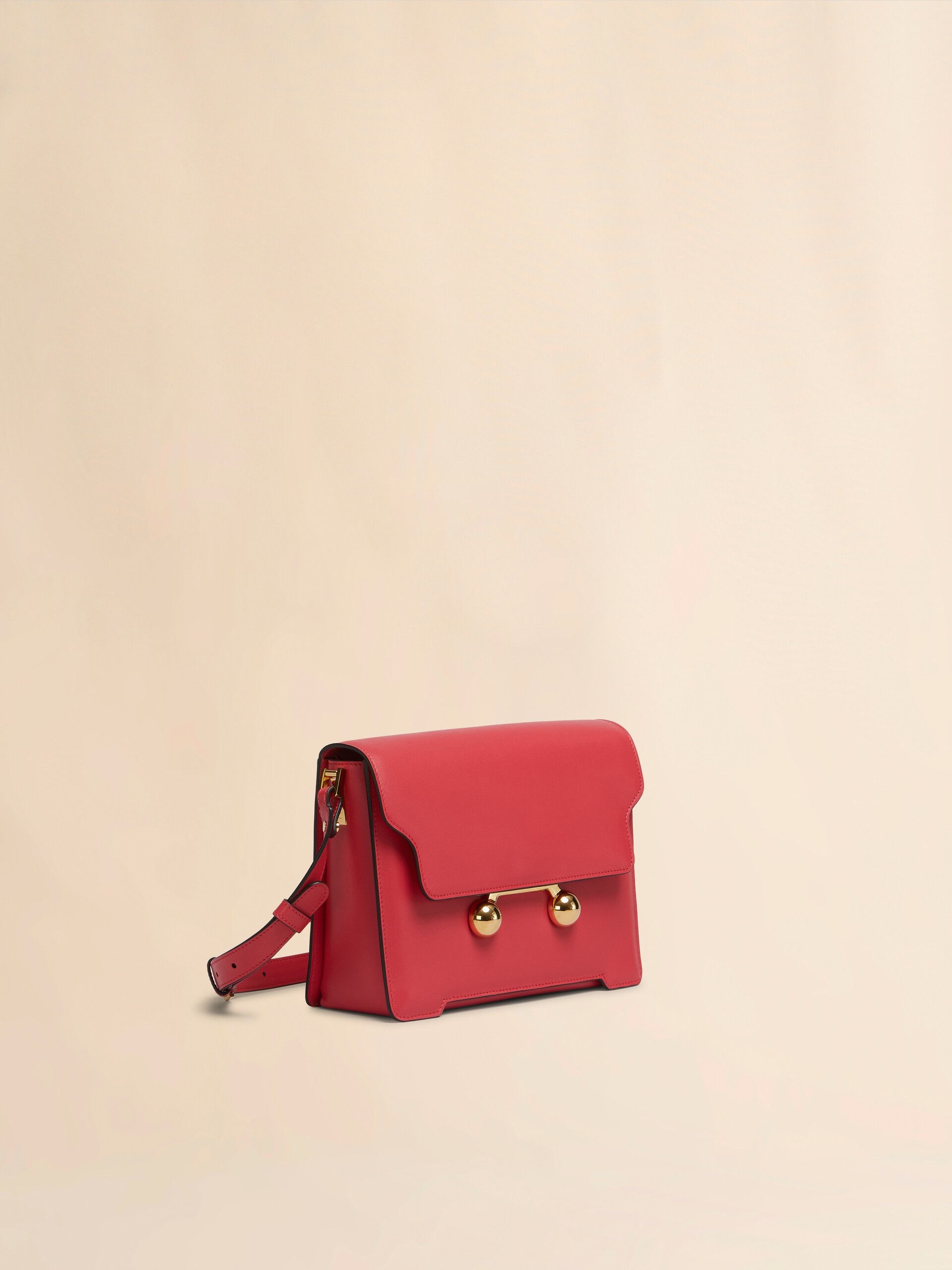 Marni o1f1d3z0126 Size: OS / Trunkaroo Medium Shoulder Bag in Red Size ONE SIZE - 5 Thumbnail