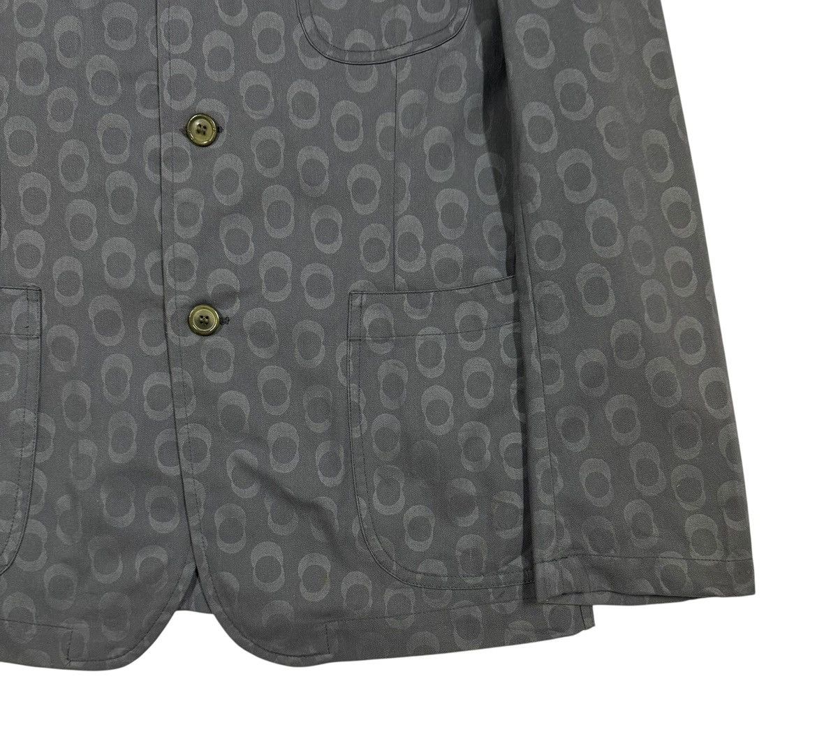 Comme des Garcons Homme Plus Comme Des Garcons SHIRT Printed Mad Coat Jacket France Size 40L - 10 Thumbnail