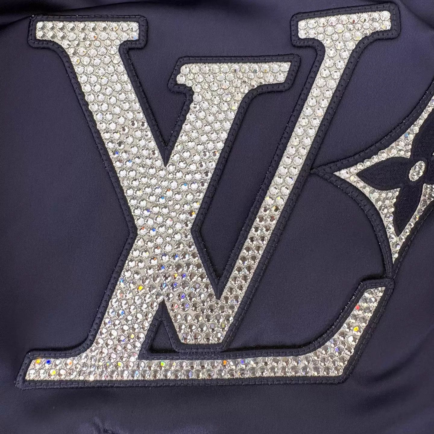 Louis Vuitton LV Rhinestone Logo Baseball Jacket New With Tags 50 Size US M / EU 48-50 / 2 - 6 Thumbnail