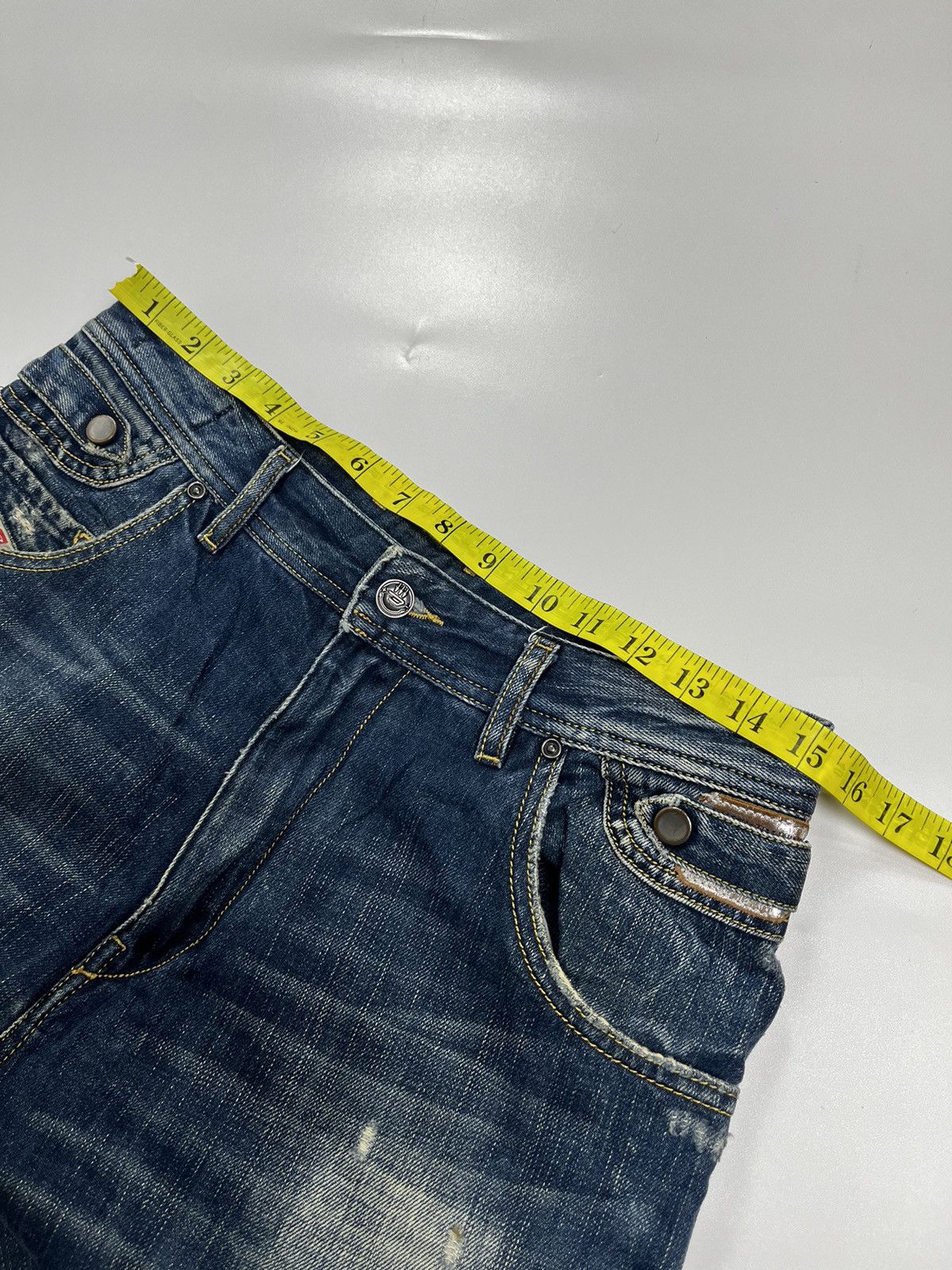 Diesel × Japanese Brand diesel extreme wellness distressed jeans pant wash Size US 30 / EU 46 - 11 Thumbnail