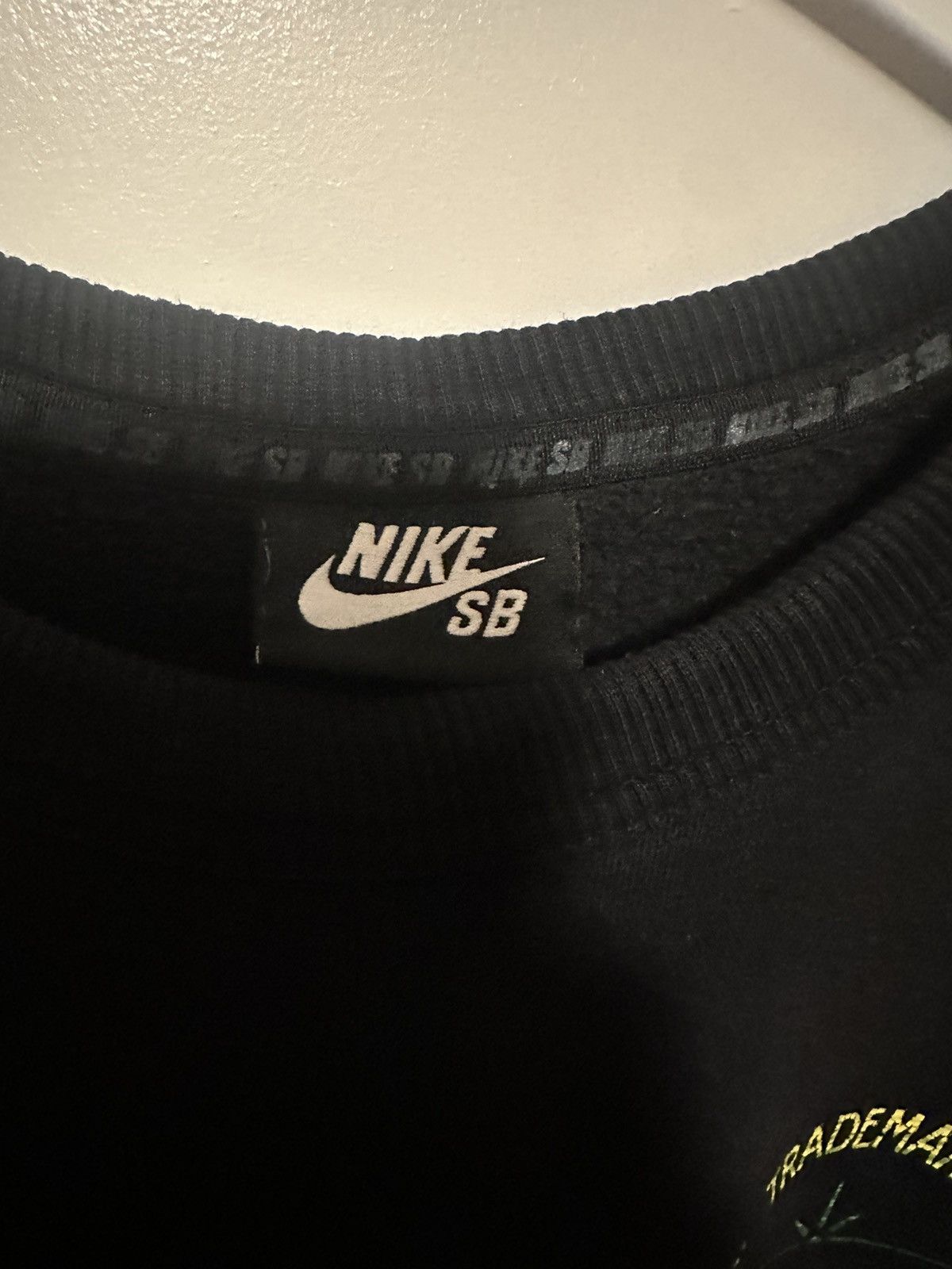 Nike Vintage Nike SB black sweatshirt Size US M / EU 48-50 / 2 - 3 Thumbnail