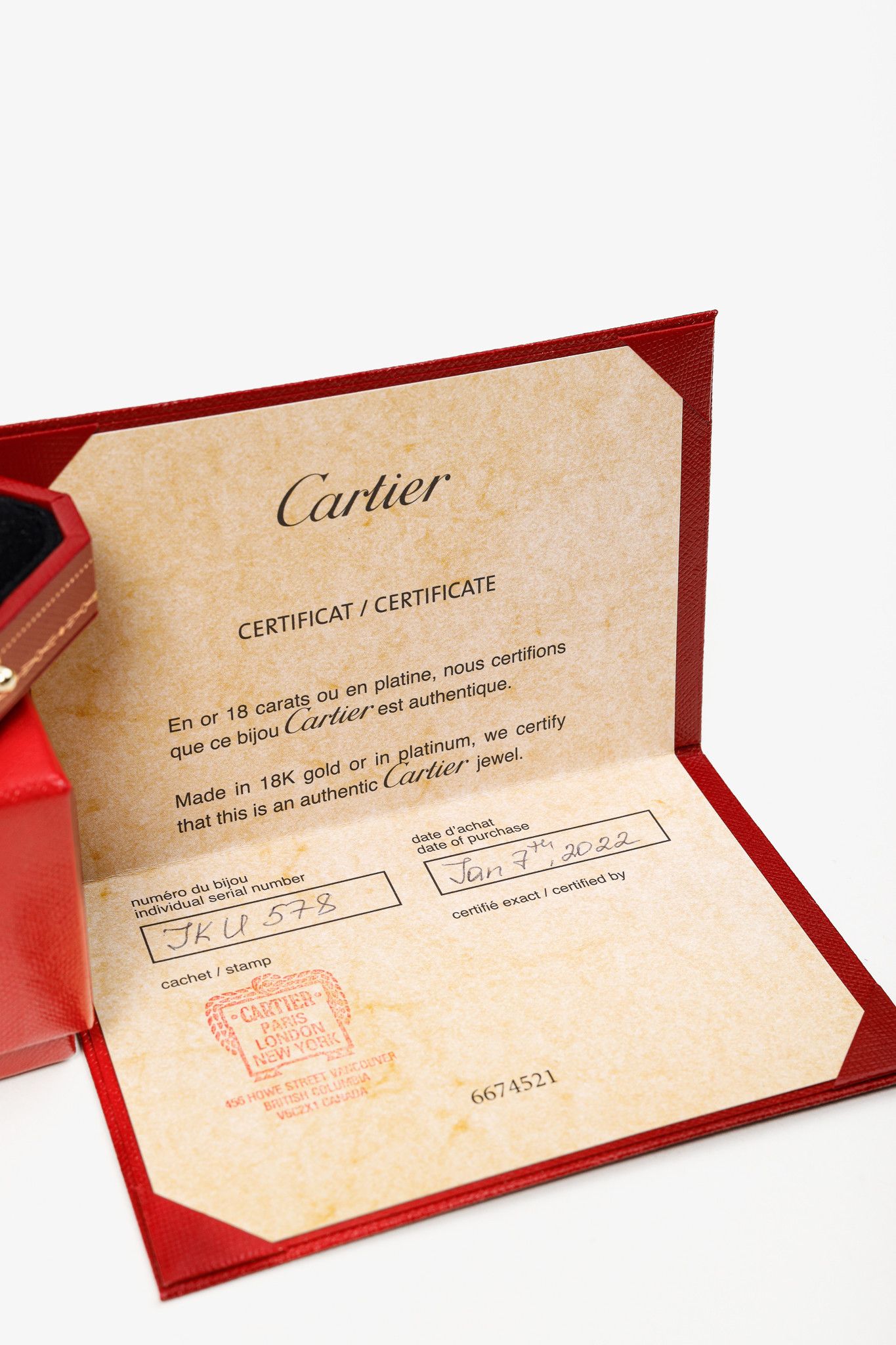 Cartier Cartier Love 18k Yellow Gold Diamond Paved Ring Size ONE SIZE - 5 Thumbnail