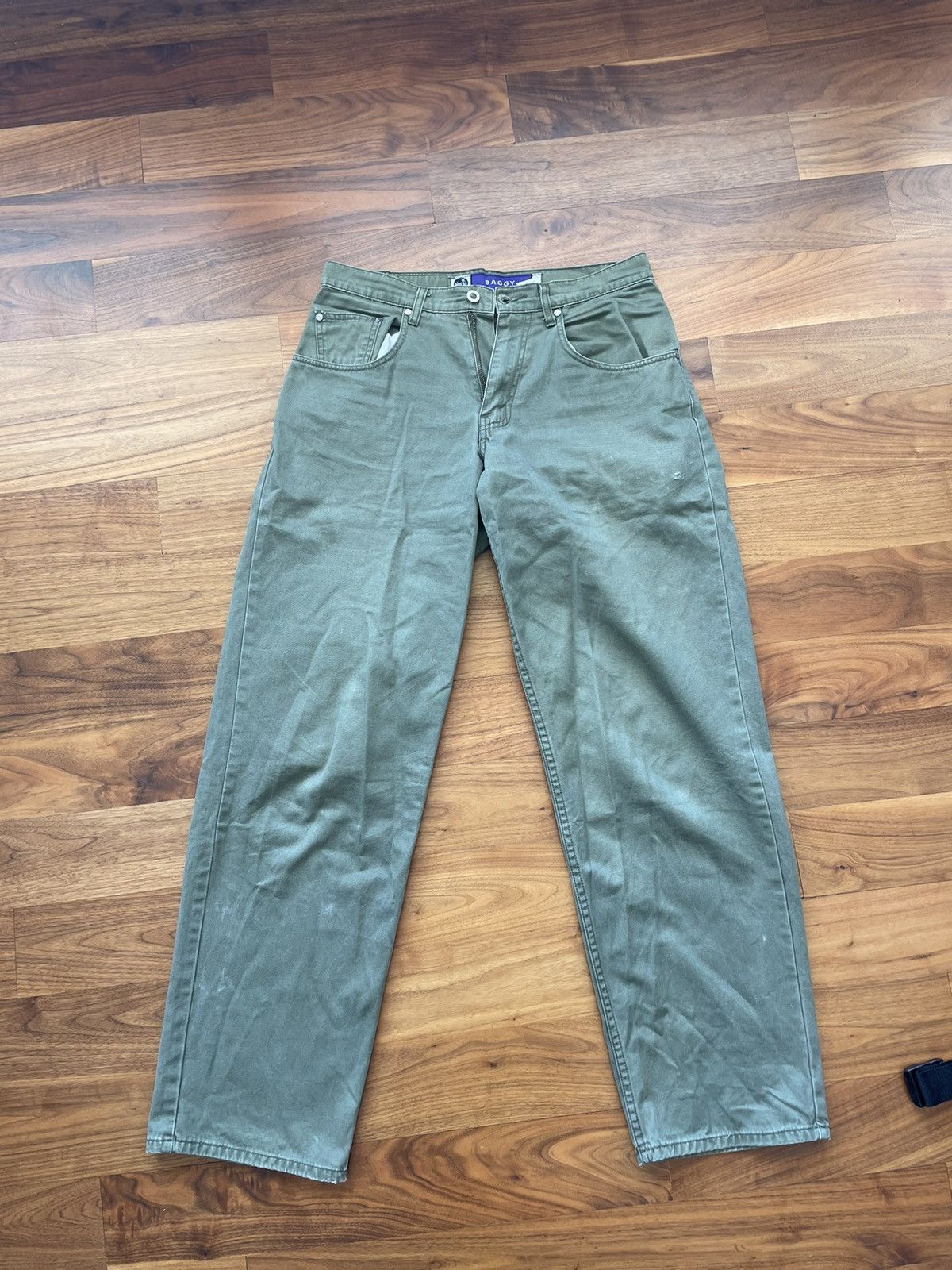 image of Levis x Levis Vintage Clothing Green Made In Japan Levi Silvertab Baggy, Men's (Size 31)