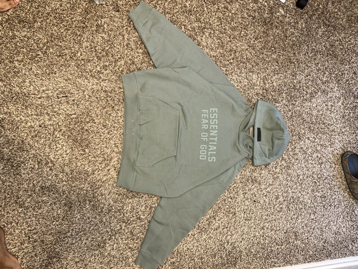 Fear of God Essentials Fear Of God Sycamore/Green Hoodie Size US M / EU 48-50 / 2 - 4 Thumbnail