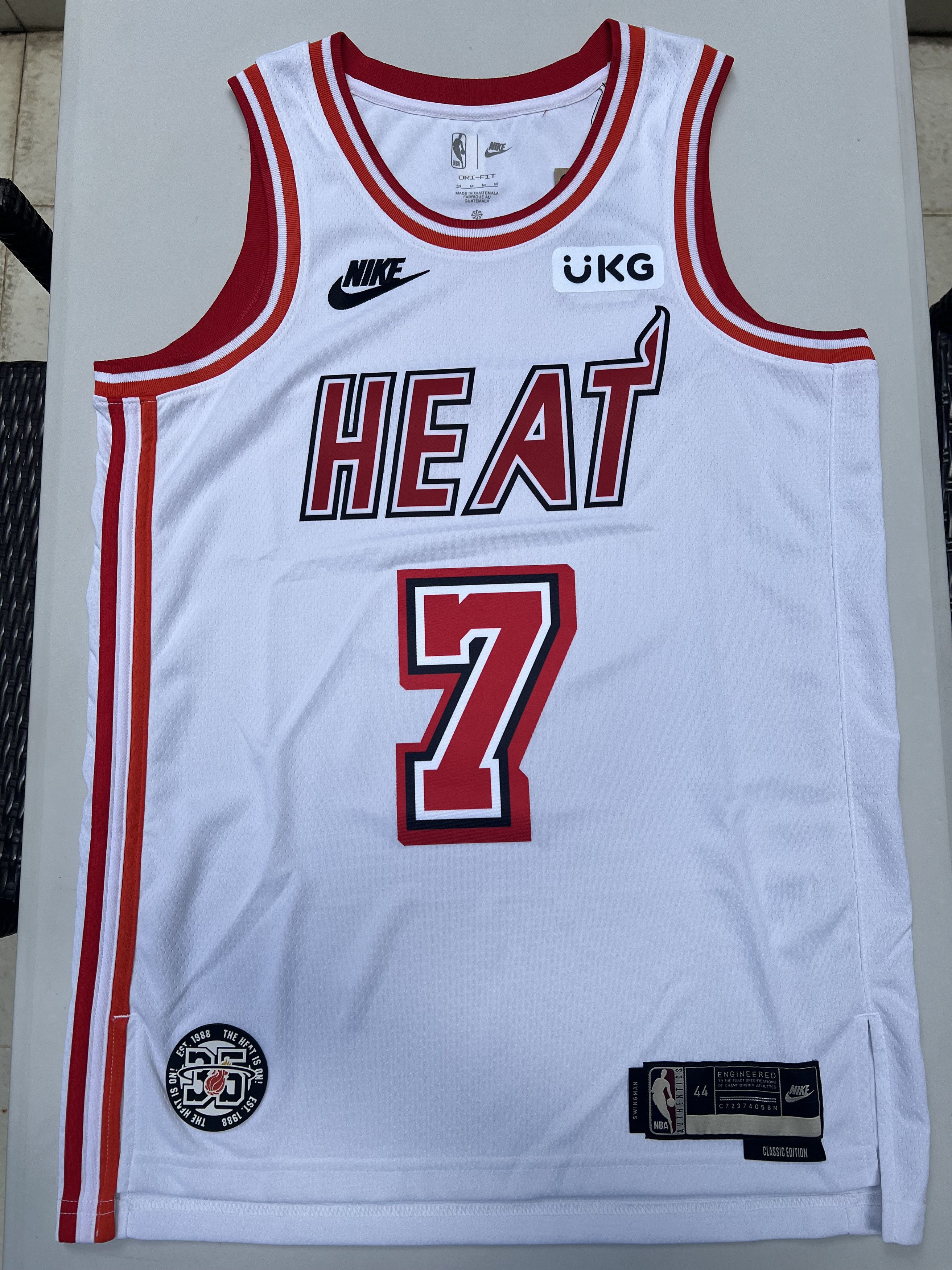 Kyle Lowry Miami Heat Hardwood Classic Swingman Jersey