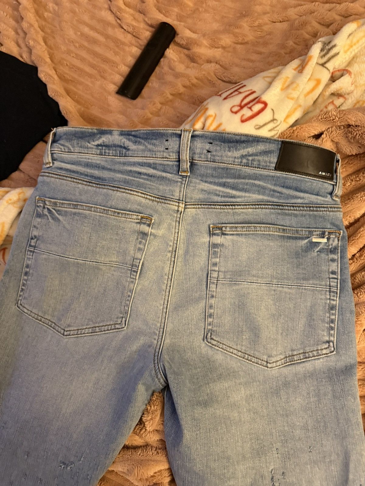 Amiri Amiri Gun shot jeans Size US 34 / EU 50 - 3 Thumbnail