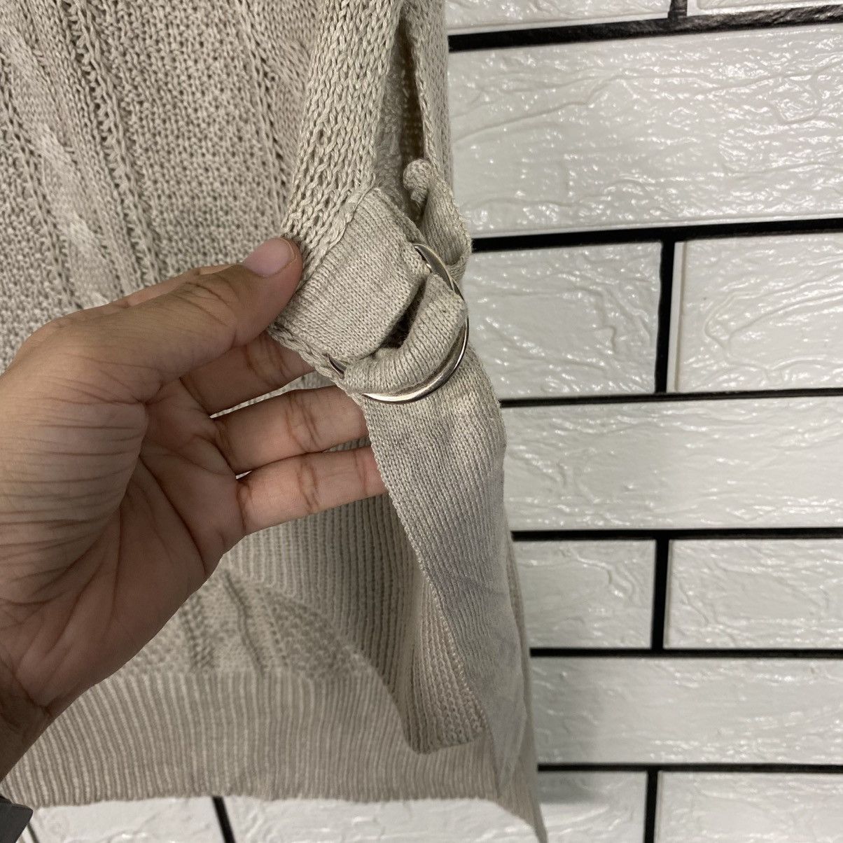 Japanese Brand 📌Vintage Knit Sweatshirt Unbranded Issey Miyake Size US L / EU 52-54 / 3 - 9 Thumbnail
