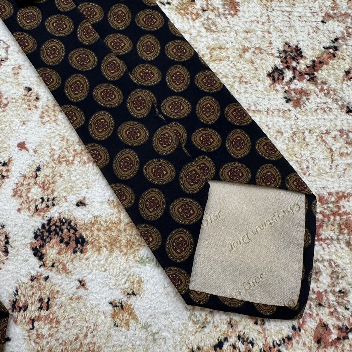 Christian Dior Monsieur Vintage Tie Christian Dior Monsieur Silk Y2K 90s USA Size ONE SIZE - 3 Thumbnail