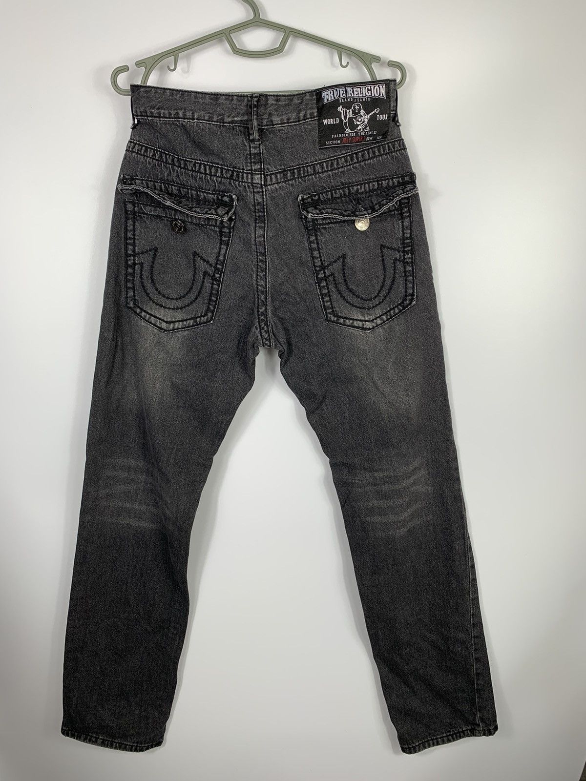 True Religion Japanese Style Washed Black jeans