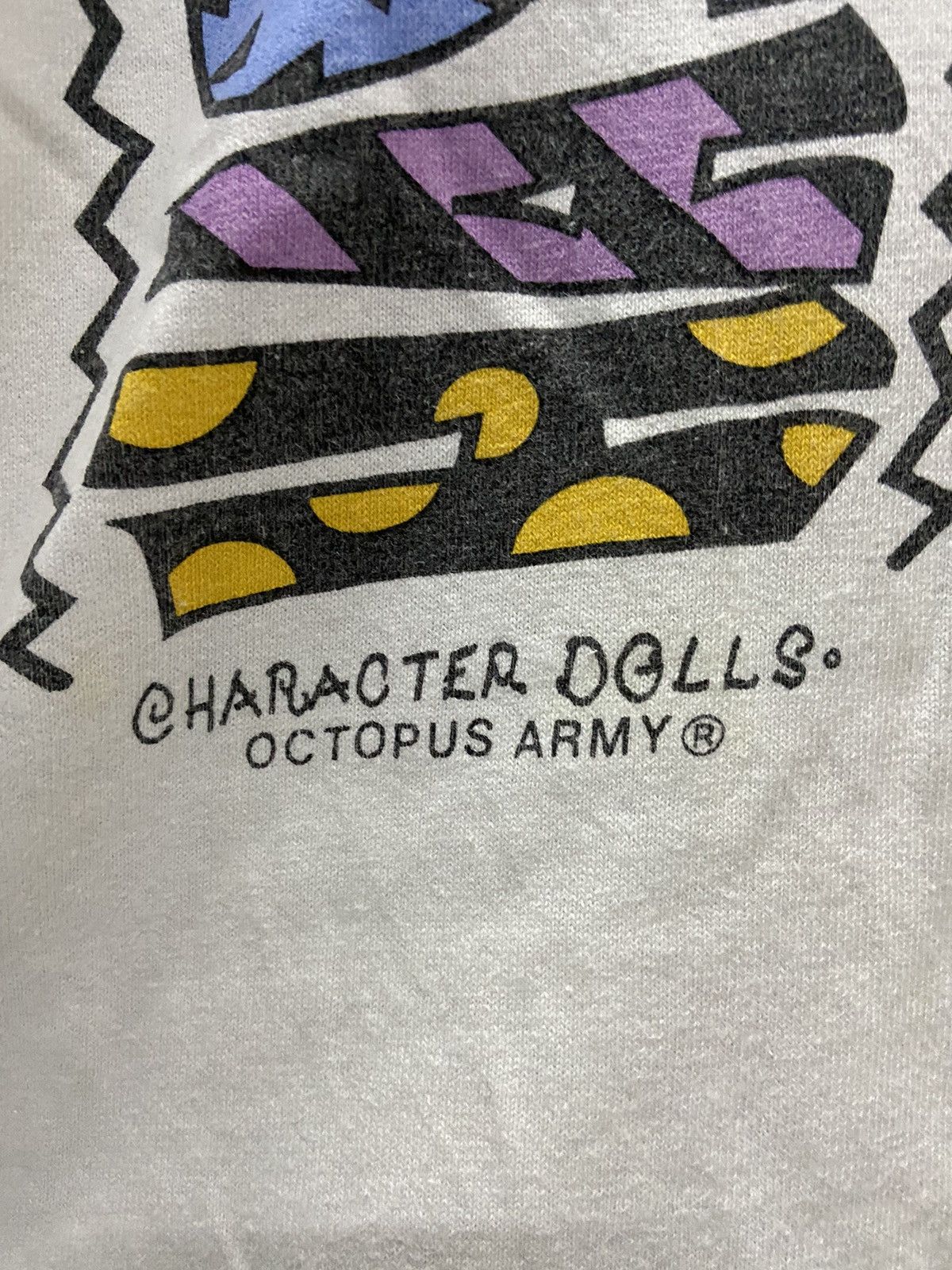 Japanese Brand OCTOPUS ARMY HASHISH RABBIT CHARACTER DOLLS LONG SLEEVE Size US L / EU 52-54 / 3 - 5 Thumbnail