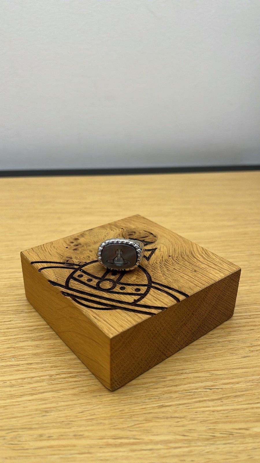 o1f1d3z1025 Size: OS / Denver Ring in Silver / Grey