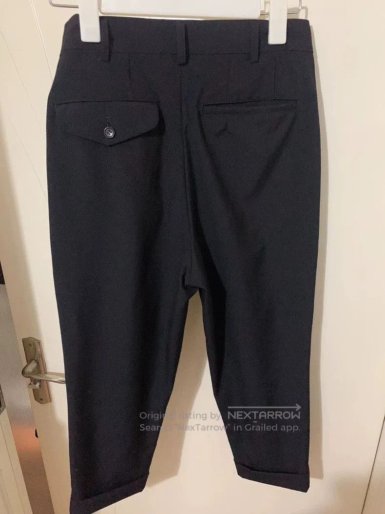 COMME DES GARCONS Wool Straight Casual Pants.