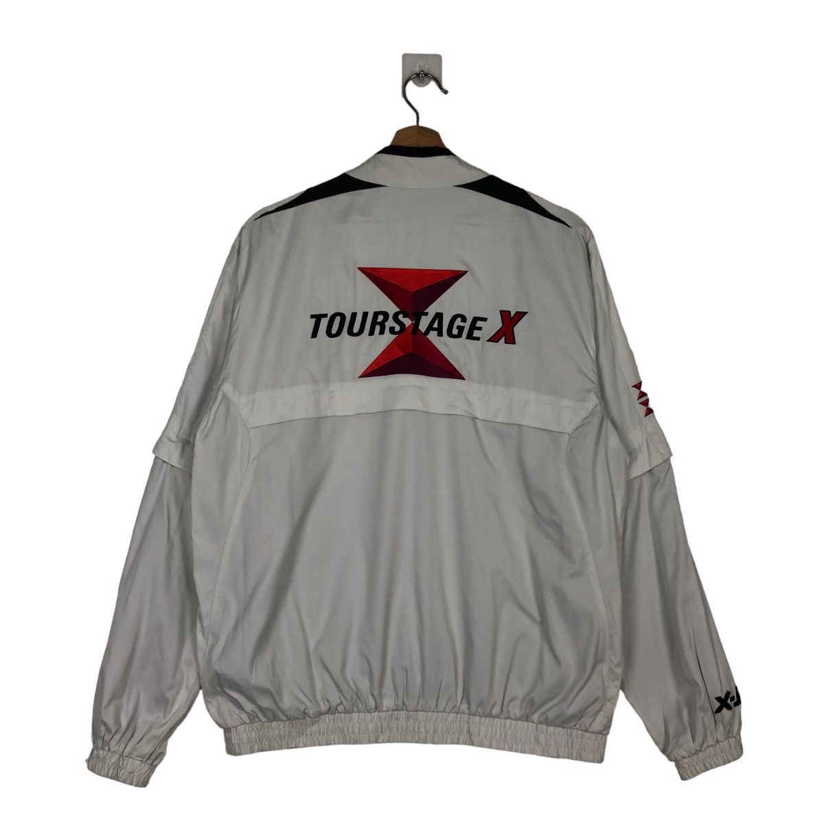 Japanese Brand 🔥90’s VINTGE BOMBER JACKET RACING TOUR STAGE X Size US M / EU 48-50 / 2 - 7 Thumbnail