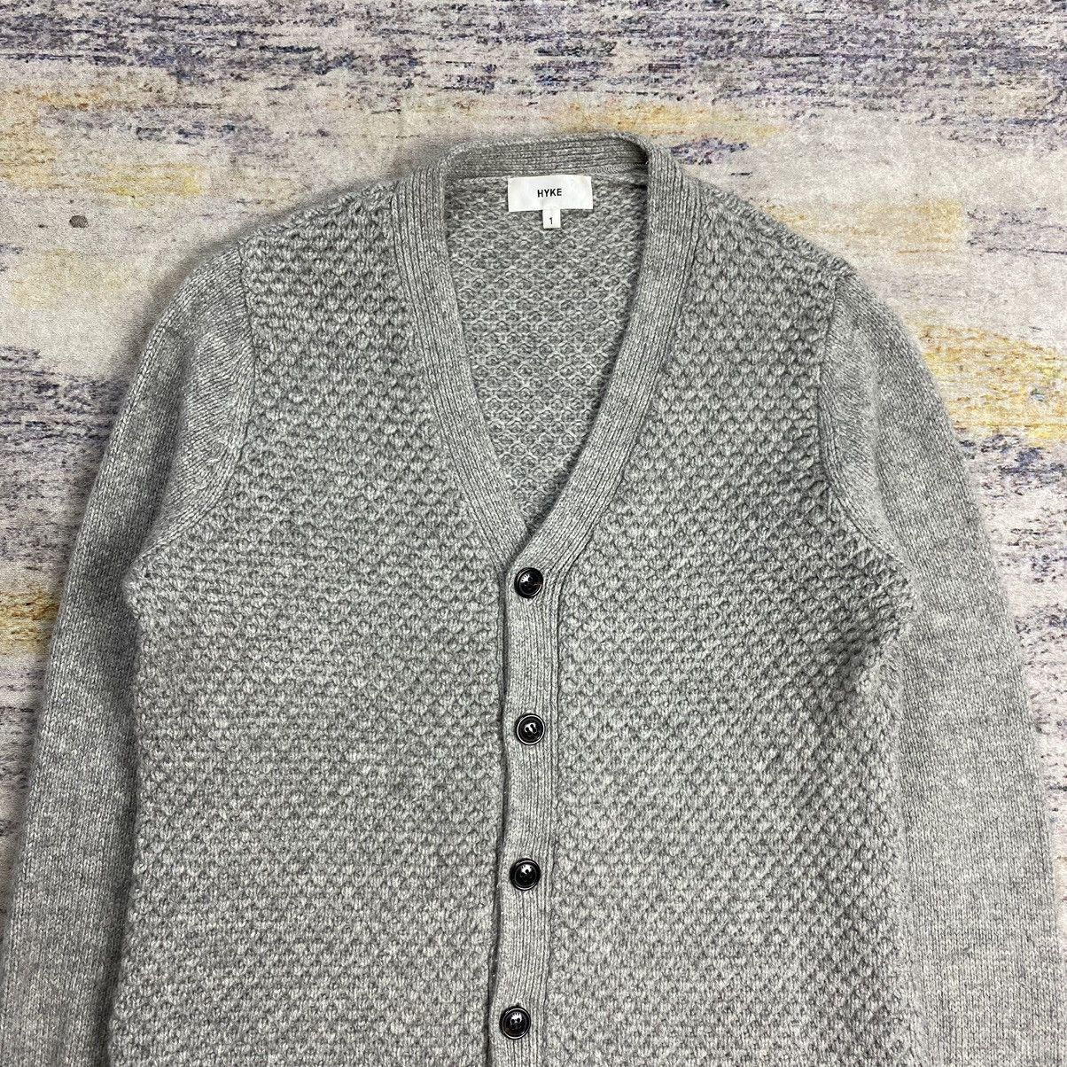 HYKE × Japanese Brand hyke knit cardigan Size US S / EU 44-46 / 1 - 4 Thumbnail