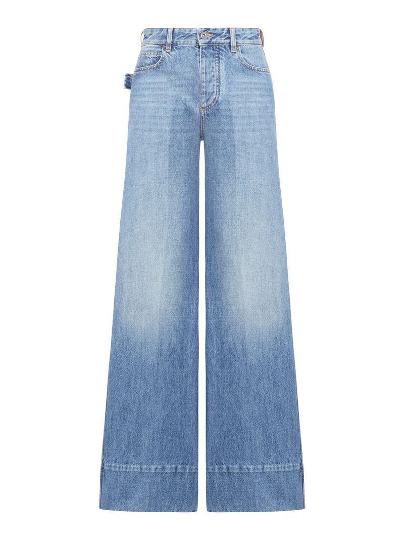 VINTAGE WASH WIDE DENIM