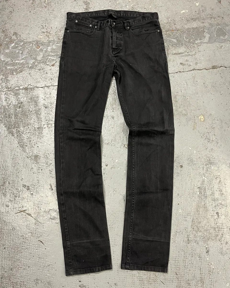 Givenchy AW2010 Givenchy Black Slim Denim Jeans Size US 32 / EU 48 - 1 Thumbnail