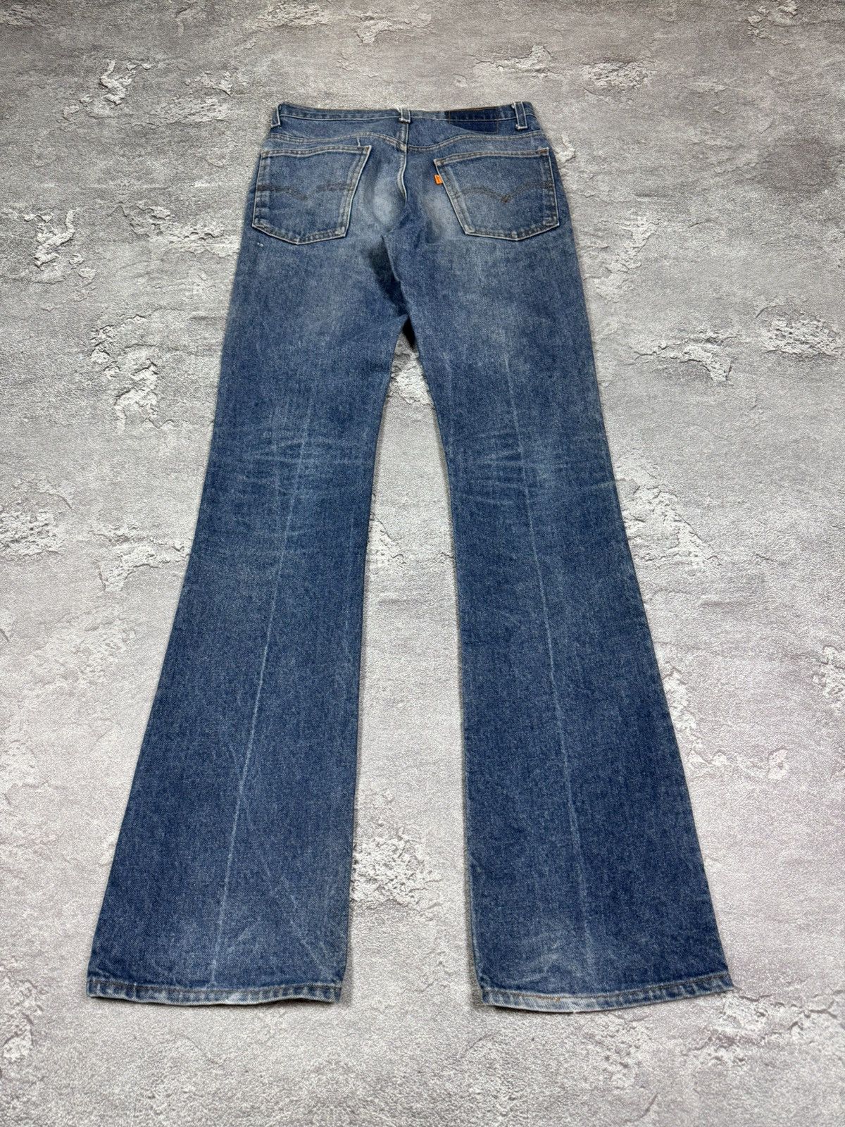 If Six Was Nine IF6WAS9 Levi's Orange Tab Flare Bootcut Washed Jeans Size 32 Size US 32 / EU 48 - 5 Thumbnail