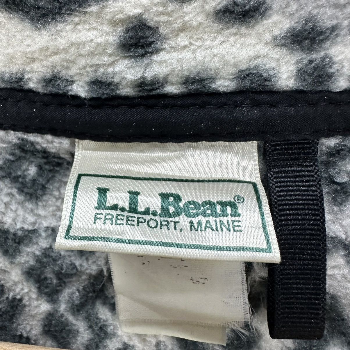 L.L. Bean VINTAGE 90s LL BEAN SNAP BUTTON ART FLEECE Size US M / EU 48-50 / 2 - 6 Thumbnail