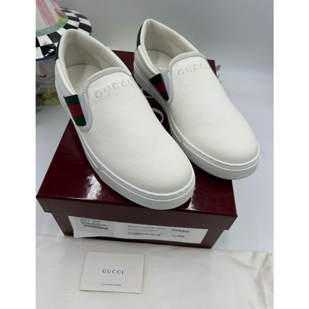 Gucci Men's Gucci ace slip on sneakers size 11 fits 11.5 US Size US 11.5 / EU 44-45 - 1 Thumbnail