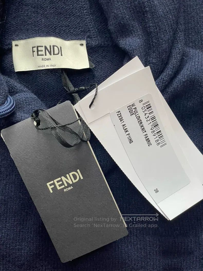 Fendi Women's Hooded Sweatshirt Made of Premium Cashmere
